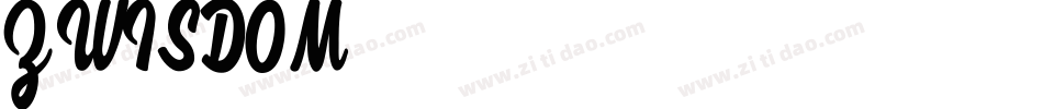 Z-WISDOM字体转换