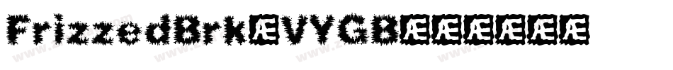 FrizzedBrk-VYGB字体转换