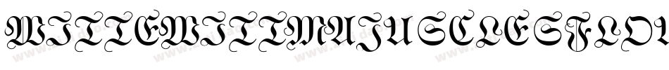 WittewittmajusclesFlourish-RqKE字体转换
