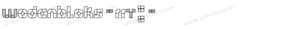 Wodenbloks-rrY8字体转换