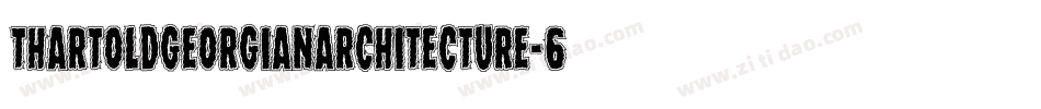 ThartOldgeorgianarchitecture-6GVx字体转换