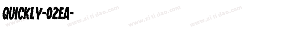 Quickly-o2Ea字体转换