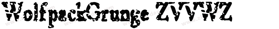 WolfpackGrunge-ZVVWZ字体转换
