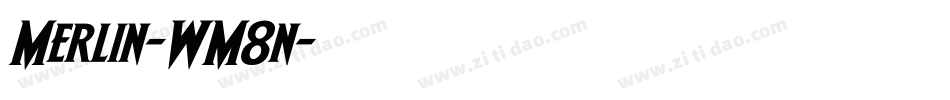 Merlin-WM8n字体转换 Merlin-WM8n字体转换