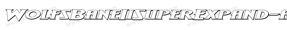 WolfsBaneIiSuperExpand-avAE字体转换