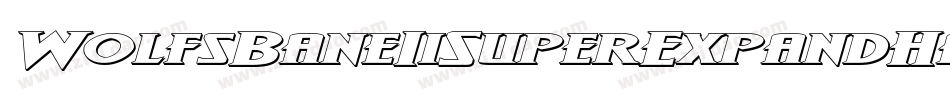 WolfsBaneIiSuperExpandHalftone-ZBGZ字体转换