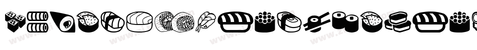 DkSushiBarRegular-aGKo字体转换