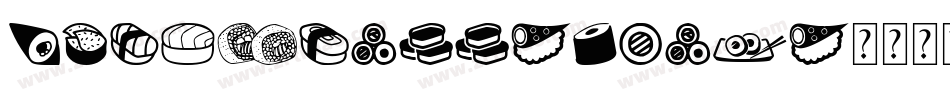 SushiRoll-Jzo7字体转换