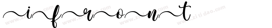 ifront字体转换