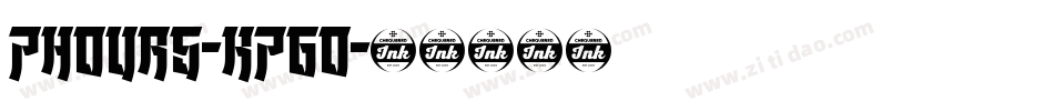 7Hours-K76o字体转换
