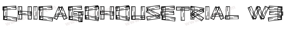 ChicagoHouseTrial-w3n3字体转换