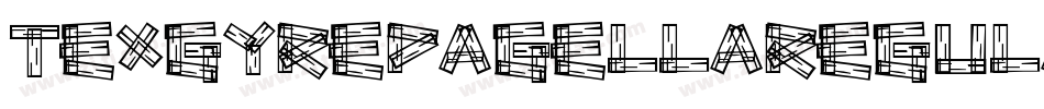 TexgyrepagellaRegular-en3n字体转换