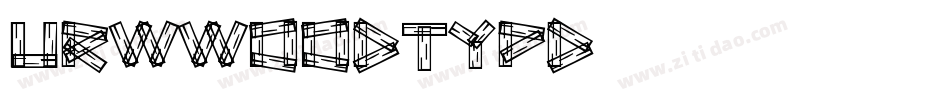 URWWoodTypD字体转换