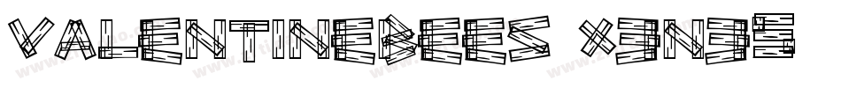 ValentineBees-x3n35字体转换