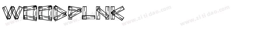 WOODPLNK字体转换