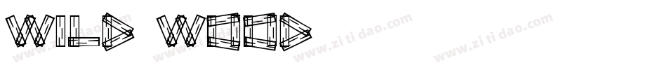 Wild-Wood字体转换