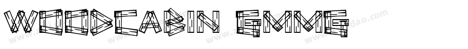Woodcabin-GMmg字体转换