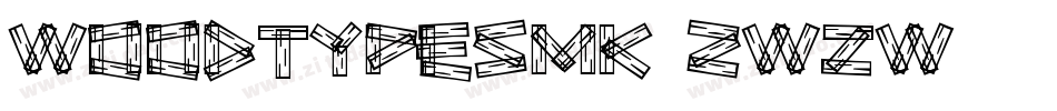 Woodtypesmk-2WzW字体转换