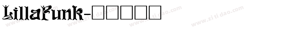 LillaFunk字体转换