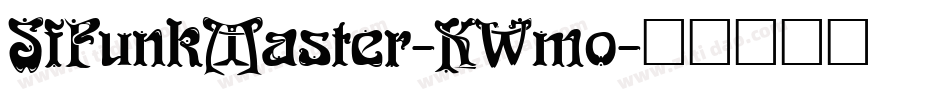 SfFunkMaster-KWmo字体转换