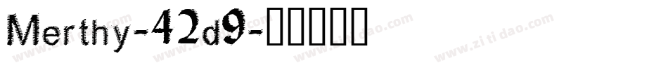Merthy-42d9字体转换