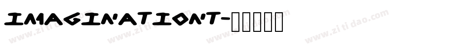 imaginationt字体转换