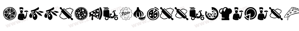 PizzaDudesHandwriting字体转换