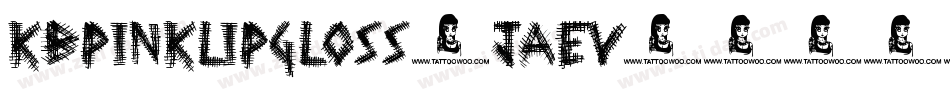 Kbpinklipgloss-jaEv字体转换 Kbpinklipgloss-jaEv字体转换