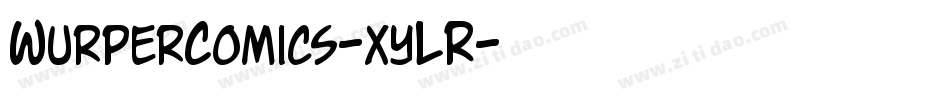 WurperComics-xyLR字体转换