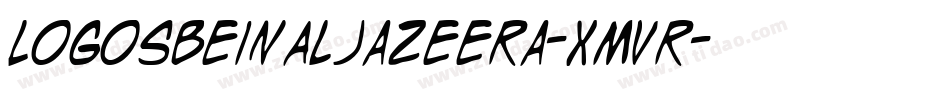 LogosBeinAljazeera-xMvr字体转换