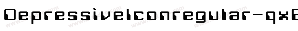 DepressiveIconregular-qxEx字体转换