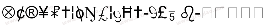 XCryptionLight-GE5q字体转换
