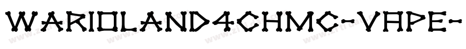 Warioland4chmc-VApe字体转换
