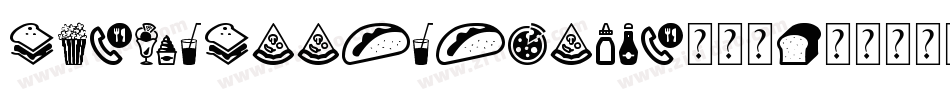 Fast_Food_Icons手机版字体转换