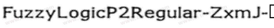 FuzzyLogicP2Regular-ZxmJ字体转换