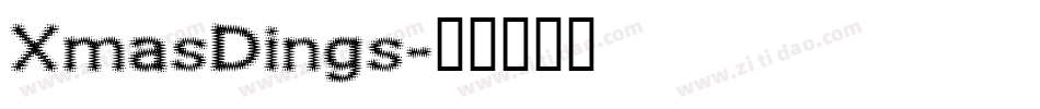 XmasDings字体转换