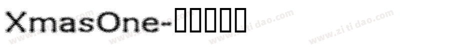 XmasOne字体转换