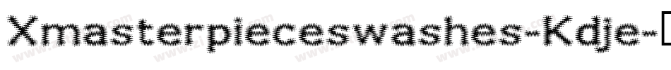Xmasterpieceswashes-Kdje字体转换