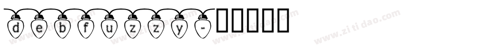 debfuzzy字体转换