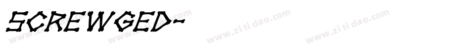 Screwged字体转换