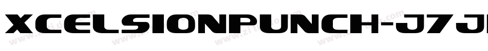 XcelsionPunch-J7Jn字体转换