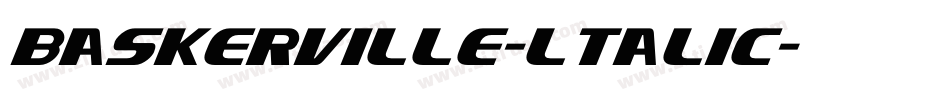 baskerville-ltalic字体转换 baskerville-ltalic字体转换