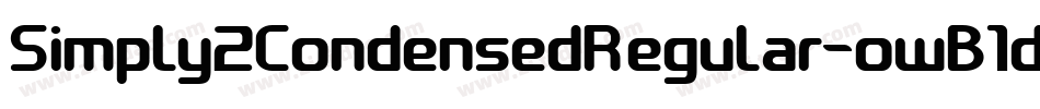 Simply2CondensedRegular-owB1d字体转换
