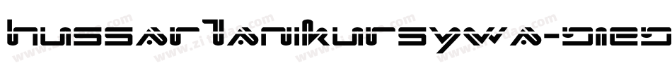 HussarTaniKursywa-D1ED字体转换