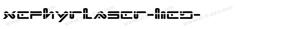 XephyrLaser-l1eD字体转换
