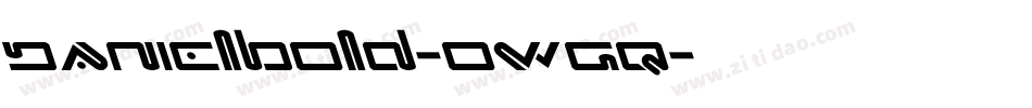 DanielBold-owGq字体转换