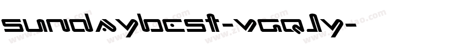 SundayBest-VGqJy字体转换