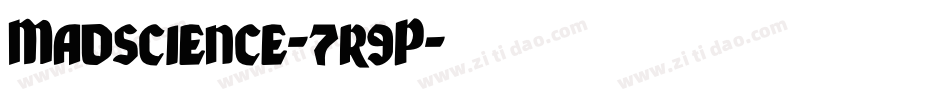 Madscience-7r9P字体转换