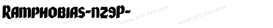 Ramphobias-nz9P字体转换