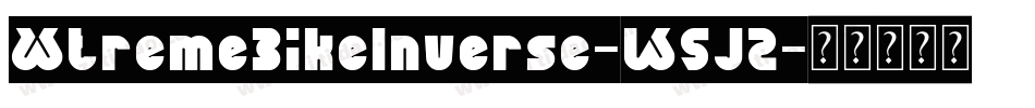 XtremeBikeInverse-K5JZ字体转换